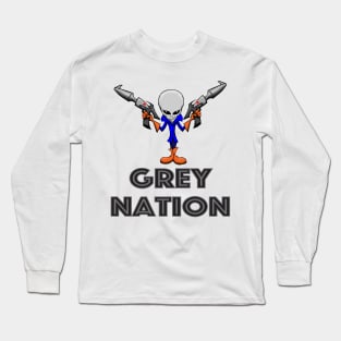 Grey Nation Long Sleeve T-Shirt